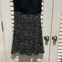 Black And White Express Strapless 