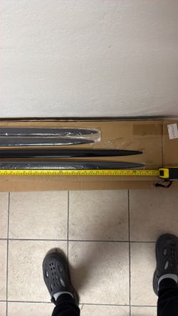 4 Black Tapered Side Trim