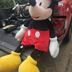 Price Is Firm. Large 48 In Mickey Mouse Plush Toy