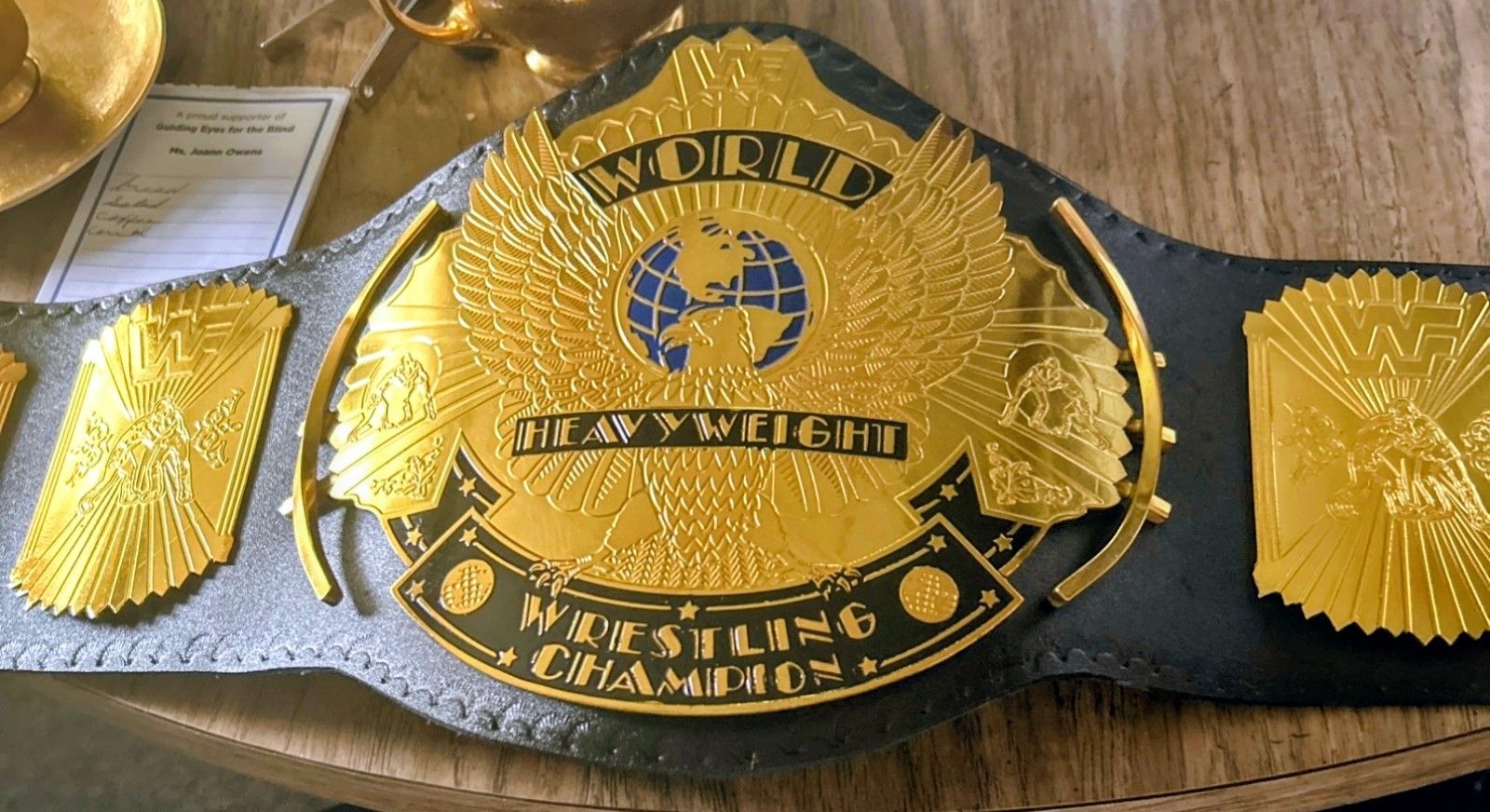 Winged Eagle Championship Belt