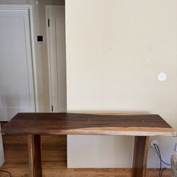 Rustic Long Wood Table