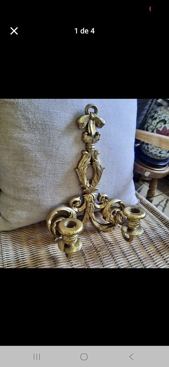Porta Velas Vintage