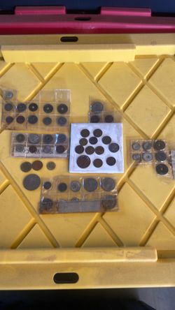 Coins collected