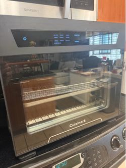 Cuisinart Air Fryer Toaster Oven XL Digital Stainless Steel – Tested & Works Great