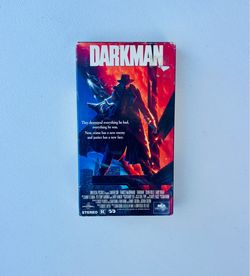 Physical Media! Raimi! Neeson! McDormand! “DARKMAN” (VHS)