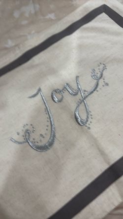 New! Oatmeal placemat.