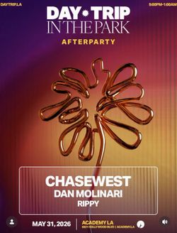 CHASE WEST DAY TRIP IN THE PARK TICKET