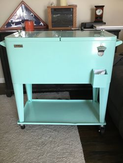 Vingli cooler cart on wheels