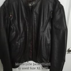 Real LeatherMotorcycle jacket For Man 