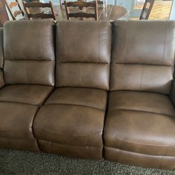 LEATHER COUCHES