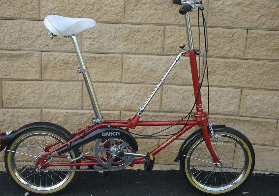 Vintage 1983 Hon california convertable Stainless steel folding bike