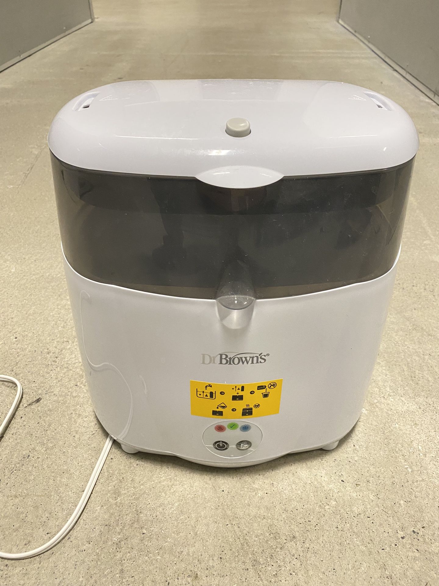 Dr. Brown's Deluxe Electric Baby Bottle and Pacifier Sterilizer