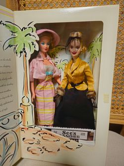 2 collectors Barbies