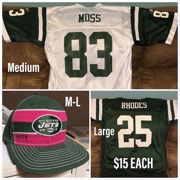 New York Jets Jerseys and Hat