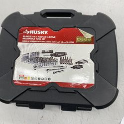 Husky 1/4 3/8 in Drive Mechanic Tool 92 Piece Set MISSING PIECES