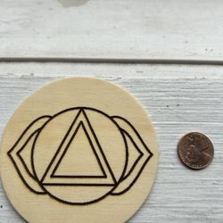 Third Eye Chakra Crystal Grid