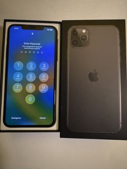 Apple iPhone 11 Pro Max - 64 GB - Space Gray (AT&T) EXCELLENT with box