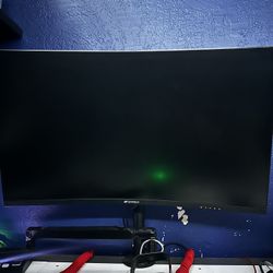 SANSUI 32 Inch Curved 240Hz Gaming Monitor High Refresh Rate, FHD 1080P Gaming PC Monitor