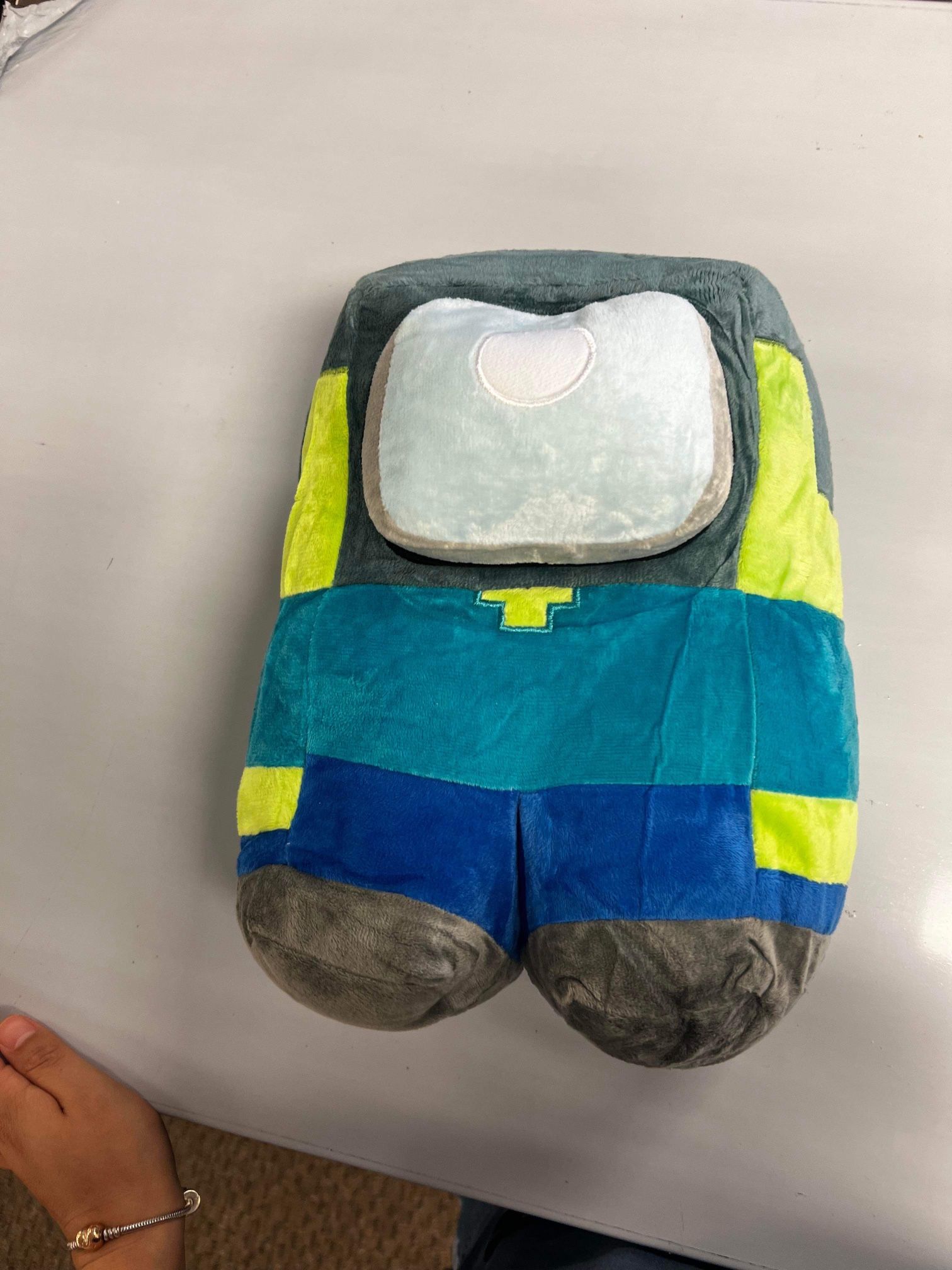 12 Inch Among Miner Game US Plush Toys, Cute Stuffed Pillow Animal Room Decor Soft Stuffed Plushie Toy Kids Birthday Party Favor Gifts for Game Fans