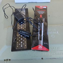 Aquarium Light And Heater 20 Gallon