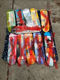 Real Skate Mental Krooked Baker Primitive Dragon Ball Z Skateboard Decks 