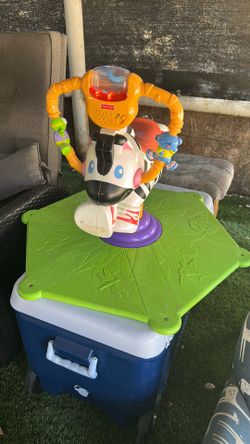 Fisher Price Bounce and Spin Zebra