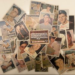 vintage baseball cards 1957 topps