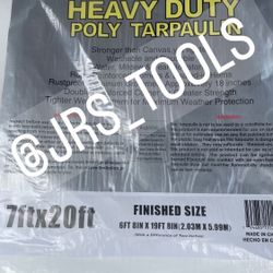 Heavy Duty Tarp Lona Waterproof New!