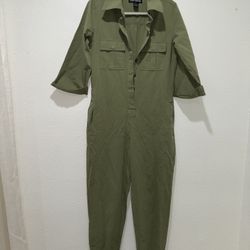 Olive Green Jumpsuit