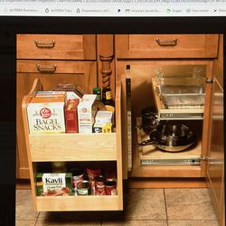 KitchenMate Blind Corner Pantry & Caddy
