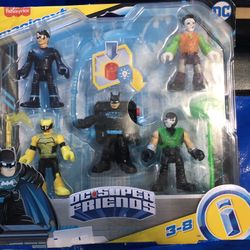IMAGINEXT DC SUPER FRIENDS FIGURE SET NEW