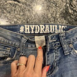 size 3/4 Hydraulic jeans