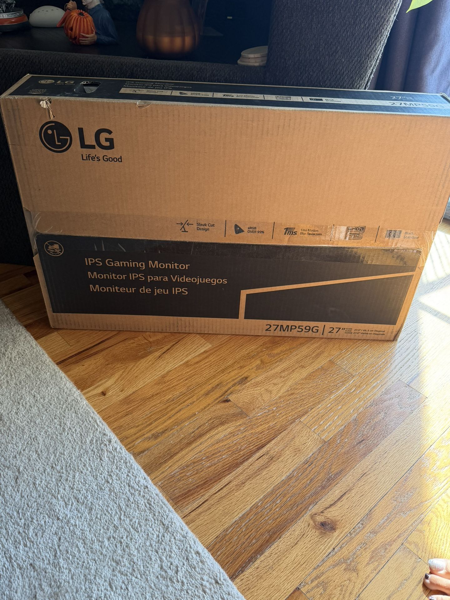 LG Monitor 27 Inch Screen 27 MP59G Model