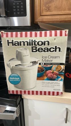 Hamilton Beach 4-Quart Ice Cream Maker