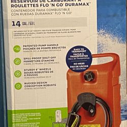 flow ‘n go duramax wheeled fuel container 