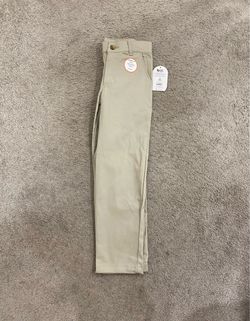 Boys Wonder Nation School Uniform Khaki Pants Boys Size 8 slim NWT Wonder Nation Brand Khaki Color Has the waist adjusters for adjustable waist / R