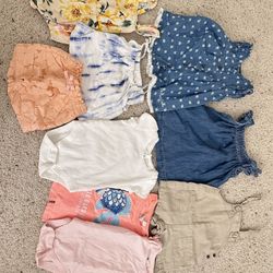 6-12 Months Spring/summer Baby Girls Clothes 