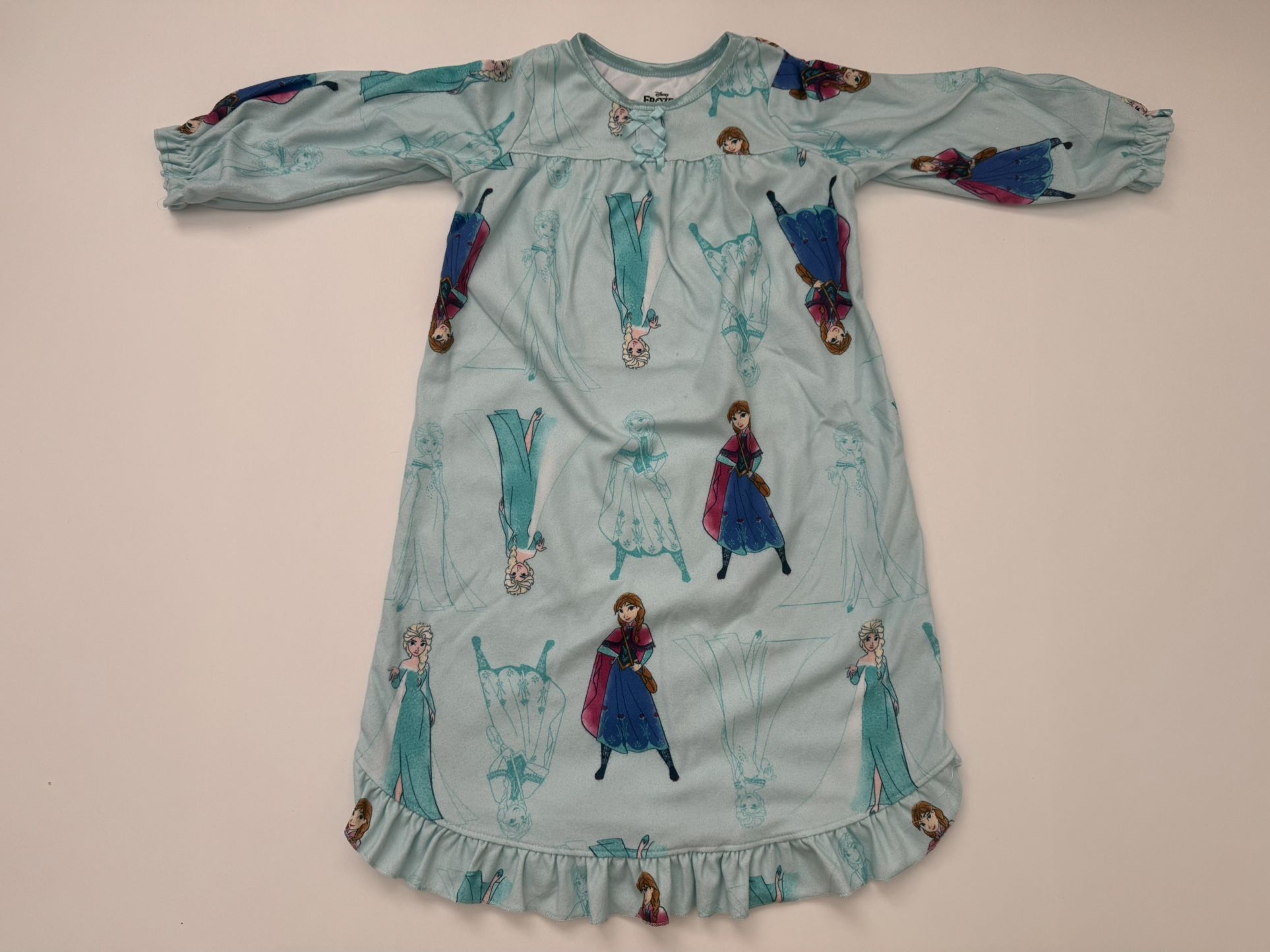Disney Frozen Elsa Anna Pajamas Nightgown Size: 3T