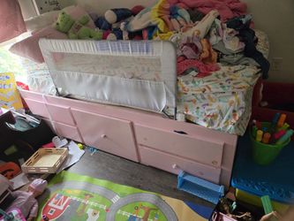 Pink Twin Bed FRAME
