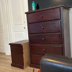 GOOD CONDITION DRESSER AND NIGHTSTAND