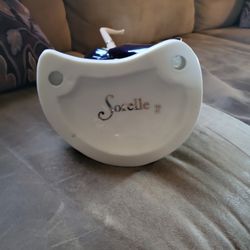 Used/Like New Sorelle Ceramic Lady In Blue Dancing. 14k Gold Trim. Platinum Hair, Lapis Blue https://offerup.com/redirect/?o=R293bi5JdA== looks Like s