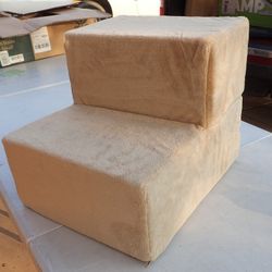 Foam Step Pet Stairs Pet Ramp Extra Small, Beige