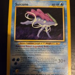 Suicune Non Holo