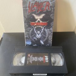 Slayer Live Intrusion VHS