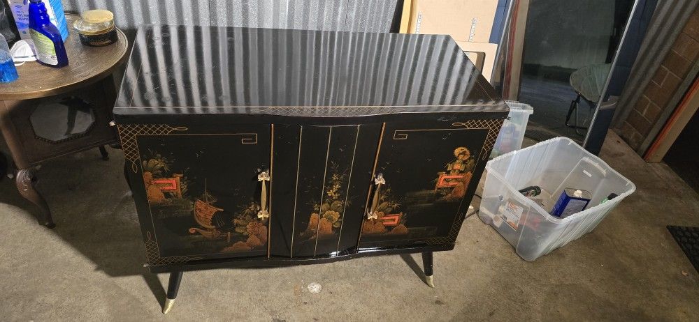 Vintage Olympic Duel Stereo Console