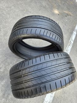 2. PCS OF TIRES. BRIDGESTONE TURANZA RUN FLAT. SIZE 255/35/19