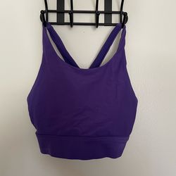 Fabletics Purple Sports Bra