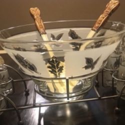 Vintage Salad Server Set 