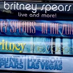 BRITNEY SPEARS DVDS