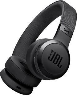 JBL Live 670NC Wireless On-Ear Headphones – Adaptive Noise Cancelling, Black